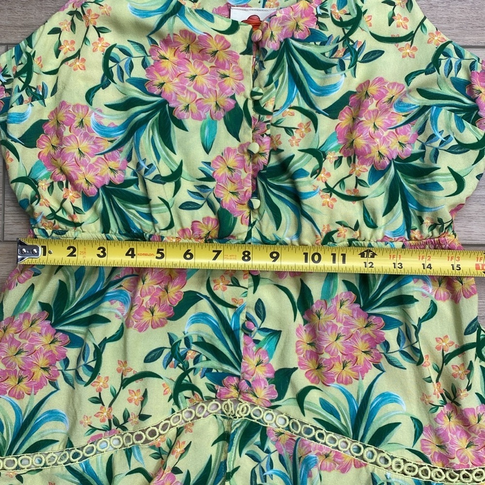 Farm Rio‎ Floral Ruffle Tank Top - Picture 14 of 16